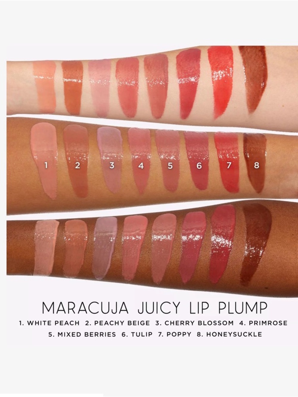 tarte Maracuja Juicy Lip Plump w/Charm - White Peach - Picture 7 of 7
